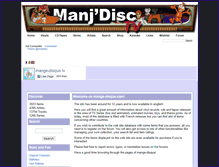 Tablet Screenshot of mange-disque.com